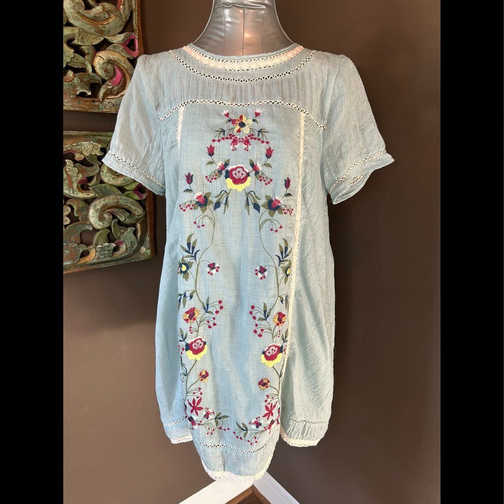 UMGEE Embroidered Floral Dress - Size S